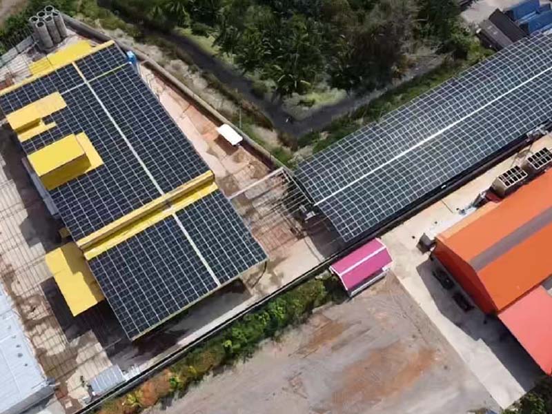 Solar PV Rooftop Chor Sermsup Co., Ltd. Suratthani Solar PV (1 MWp.) CONTACTOR : Prosper Engineering PCL.